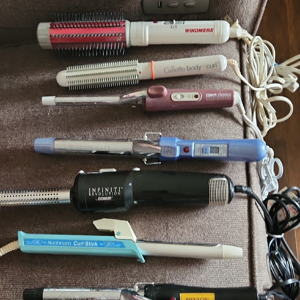 Variety Of Hair Tools